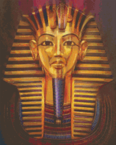 Pixelbild Tutanchamun